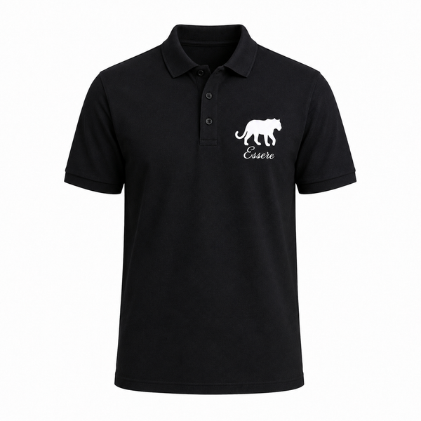 Essere Polo T-Shirt in Black